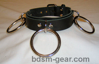 Leather Lionhead collar