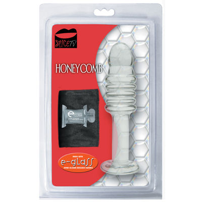 Large Glass Butt Plug
