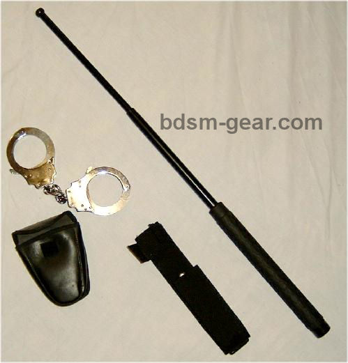 Collapsible Police Batton with belt case