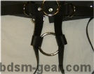 leather bdsm bondage body harness gear
