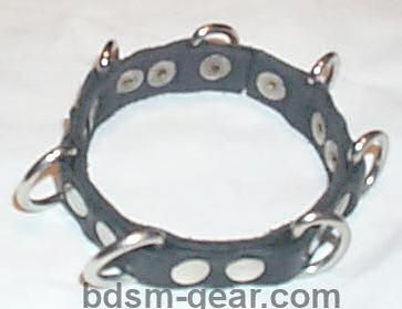 bondage gear, multi-ring bdsm bracelet