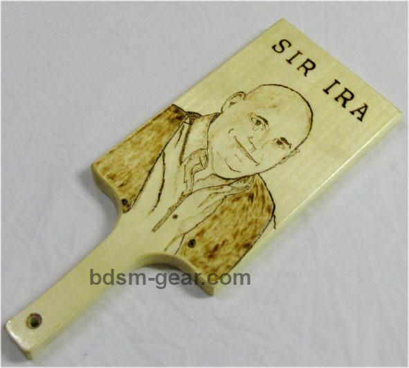 Personalized Burned Portrait Paddle