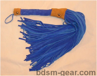 leather and suede bdsm floggers