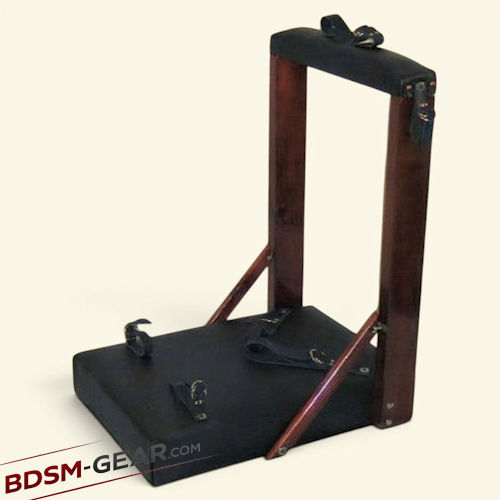 portable wooden kneeler