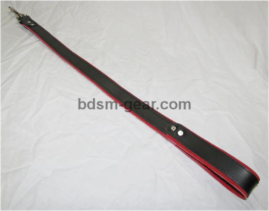 Leather slave leash
