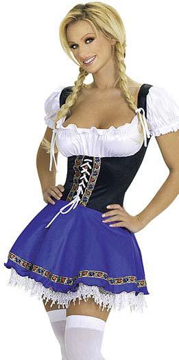 Sexy Dutch Girl Dress Costume
