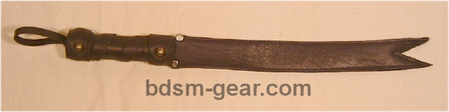 leather bdsm paddle strap or tawse