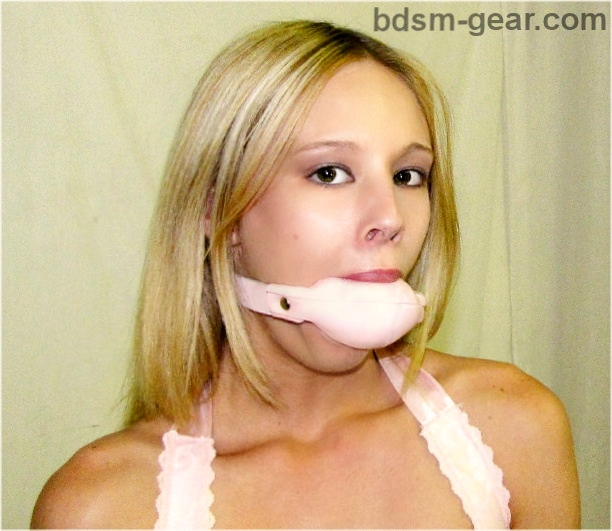 Soft Pink Leather Gag