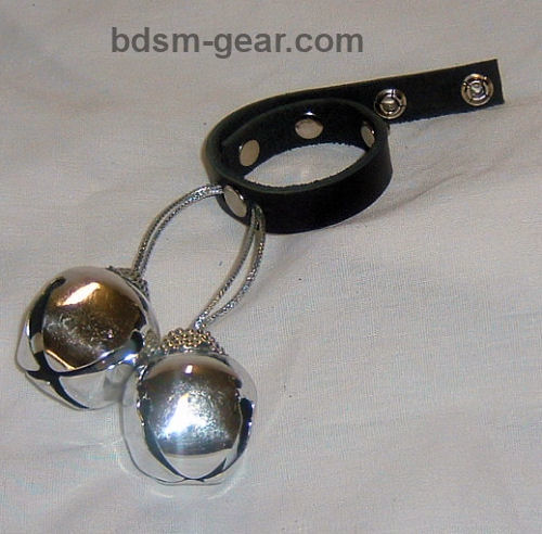 cock ring with x-mas bells