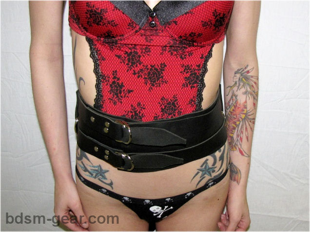heavy leather suspension belt naked porn fuck bondage