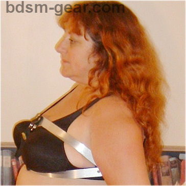 breast torture vice, device is gear for bdsm and bondage