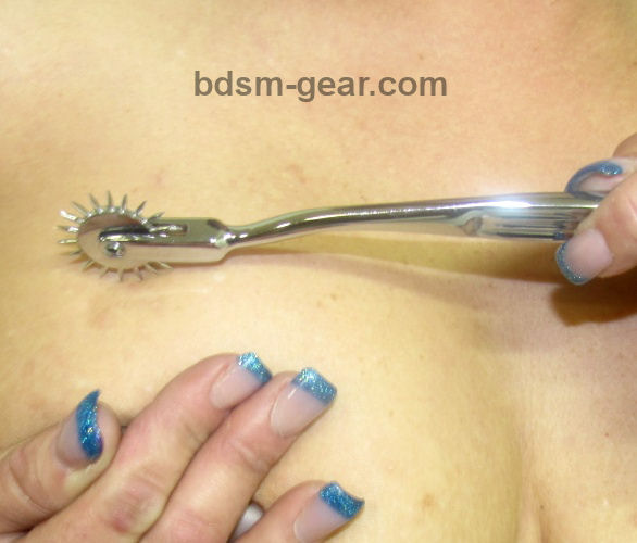 Stainless Steel Wartenberg wheel, medical play, slave humiliation and anal play, bdsm and bondage gear