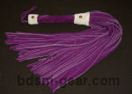 leather and suede bdsm bondage fetish floggers for sale, black red blue tan