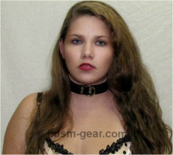 suede and leather slave bondage collar for human submissive and slave bondage bdsm fetish gothic gorean and punk