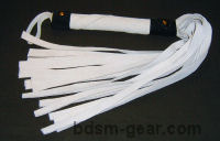 leather and suede bdsm floggers