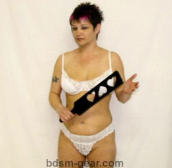 BDSM heart paddle