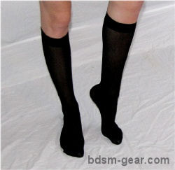 Black Knee-hi Stockings