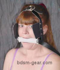 pony-play blinders for bdsm role-play fetish gothic gorean submissive and slave bondage
