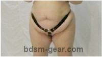 Black Leather Harness Bottom