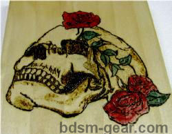 Custom Burned Paddle