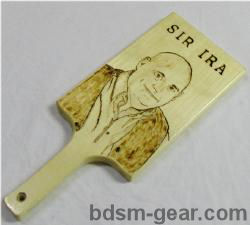 Personalized Burned Portrait Paddle