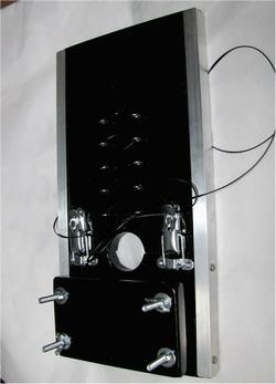 CBT, Bondage furniture Locking Cock and Ball Torture Board With Ball Smasher