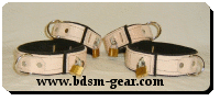 leather bondage cuffs spreaders binders and bdsm gear
