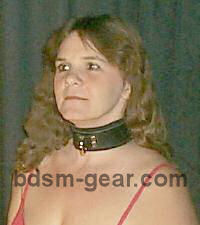 suede and leather slave bondage collar for human submissive and slave bondage bdsm fetish gothic gorean and punk