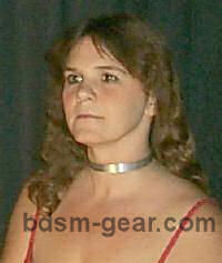 metal Gorean or bdsm bondage collar