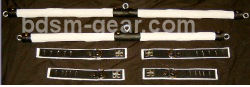 leather bondage cuffs spreaders binders and bdsm gear