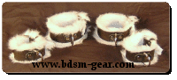 leather bondage cuffs spreaders binders and bdsm gear