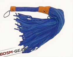 leather and suede bdsm floggers