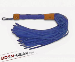 leather and suede bdsm floggers