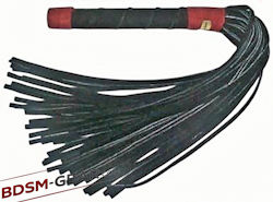 leather and suede bdsm floggers