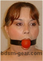 Red Rubber Ball Gags