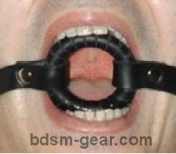 Leather Wrapped Ring Gag