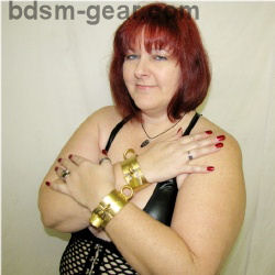 Heavy Duty Steel Bondage Cuffs