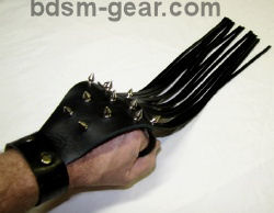 Spiked hand flogger