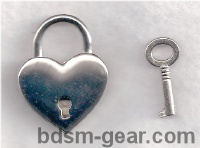 Heart Shaped Padlocks Collar Locks