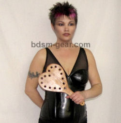 Heart Paddle With Holes