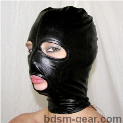 Latex Hood with Eyes and Mouth