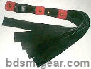 leather and suede gorean floggers
