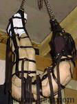 leather suspension net
