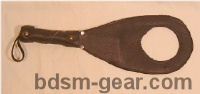 leather paddle with hole bdsm bondage fetish