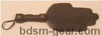 hand shaped leather paddle bdsm bondage fetish