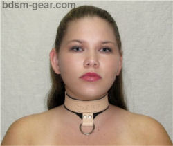 personalized tooling leather human collar
