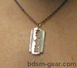 Razor Necklace