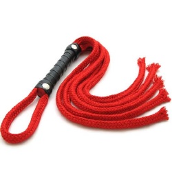Red Rope Flogger