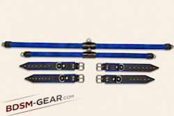 leather bondage cuffs spreaders binders and bdsm gear