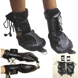 Suspension Duty Bondage Mittens